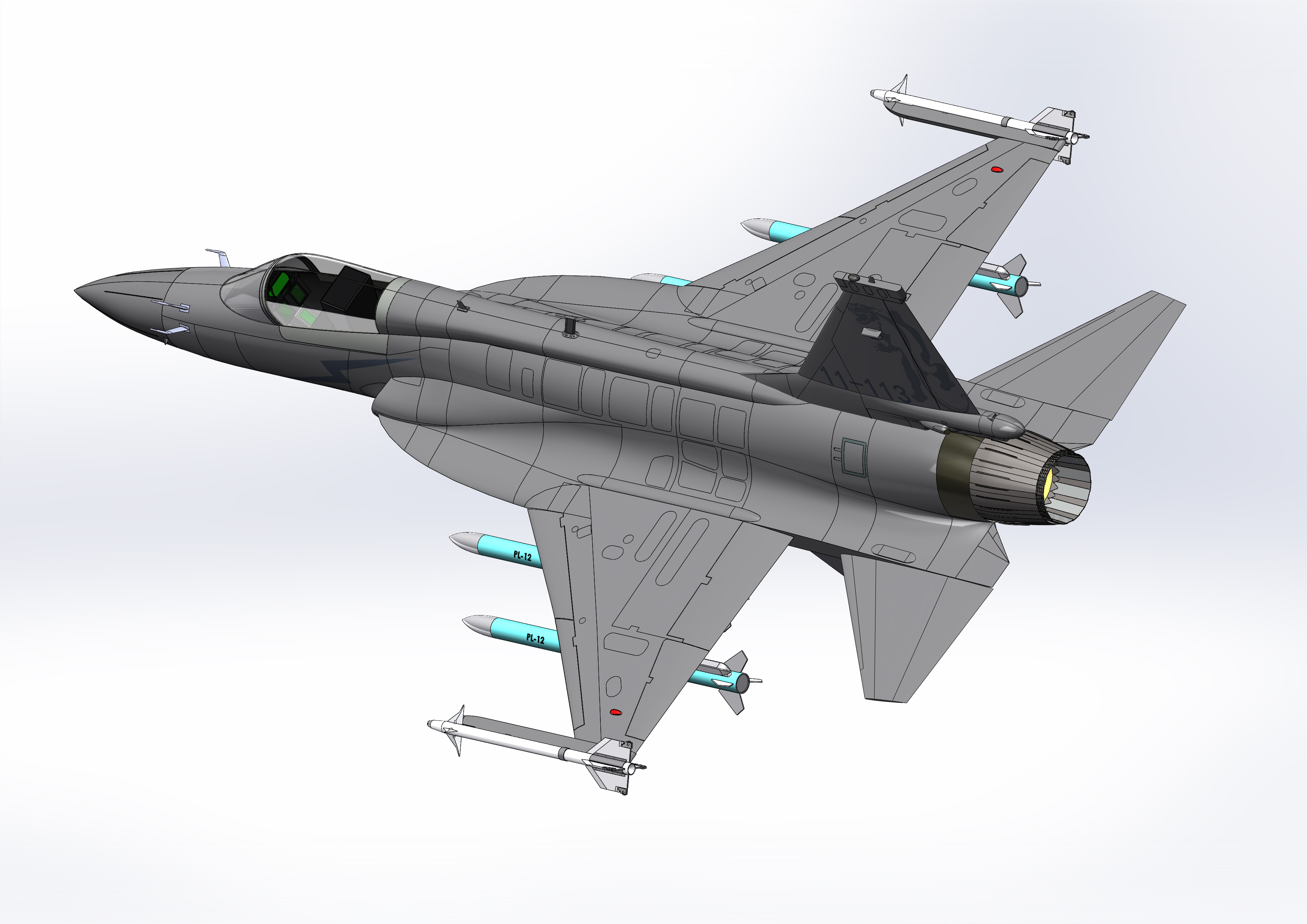 成都JF-17（FC-1）雷霆战机